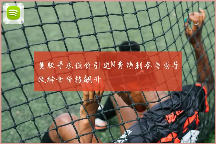 曼联寻求低价引进M费热刺参与或导致转会价格飙升